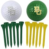 Baylor Bears Two Golf Balls and Twelve Tees Set