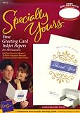 Specially Yours Linen Brilliant White InkJet Greeting Card Paper