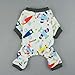 Fitwarm Adorable Soft Planes Dog Pajamas for Pet Cat Dog Pjs Clothes, X-Large