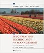 Information Technology for Management: Transforming Business in the Digital Economy (Wiley International Edition)