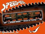 Kennzeichenhalter Nummernschildhalter Schwarz Speed Box
