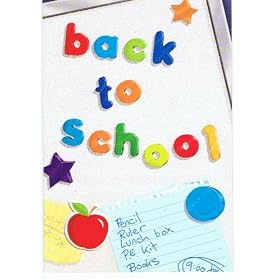 Its Your 1st First Day at School Greetings Card Back to School