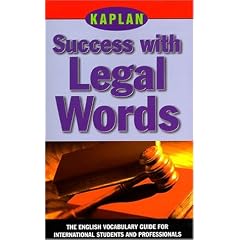 Success with Legal Words (Success with Words; Vocabulary Guides for Students and Professionals)