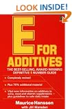 E for Additives