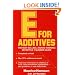 E for Additives