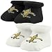 New Orleans Saints Infant Black 2-Pack Bootie Socks Image
