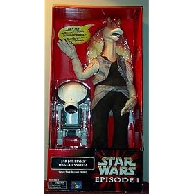 Star Wars Talking Jar Jar Binks 22 Figure Wake-Up System by Lucasfilm Ltd.