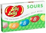 Jelly Belly Sours Jelly Beans, Assorted Flavors, 4-Ounce Boxes (Pack of 12)