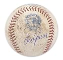 Tom Seaver Autographed Baseball | Details: MLB 2008 Final Season Shea Stadium Game Used Baseball