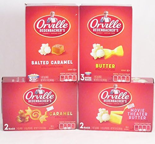 Orville Redenbacher's Gourmet Microwave Popping Corn 4 Flavor Variey Pack