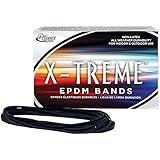 Alliance X-treme File Rubber Bands, 0.125 x 7 Inches, Black, 175 per 1 lb Box (02004)