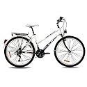26" KCP CITYBIKE TREKKINGRAD DAMENFAHRRAD WILD CAT schwarz weiss - 66 cm (26 Zoll)