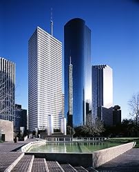 Downtown Houston from Tranquility Park - Impressive 16x20-inch Photographic Print by Carol M. Highsmith