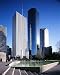 Downtown Houston from Tranquility Park - Impressive 16"x20" Photographic Print by Carol M. Highsmith