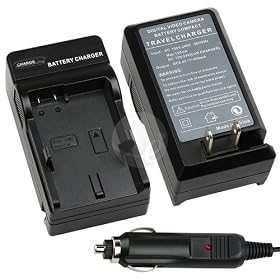 Compact Battery Charger Set for Nikon EN-EL14 by eforcity