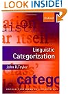 Linguistic Categorization (Oxford Textbooks in Linguistics)