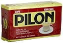 Pilon Espresso 100 % Arabica Coffee Brick, 10-Ounce Bags (Pack of 4)