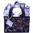 Inspiration of Lavender Spa Bath and Body Tote Gift Basket Best Price