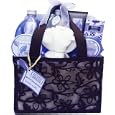 Inspiration of Lavender Spa Bath and Body Tote Gift Basket