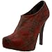 Carlos by Carlos Santana Women's Chase Shootie,Red Plaid,8.5 M US