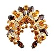 Victorian Corsage Flower Brooches & Pins