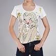 Jessie G. Women's Printed Scoop Neck Tee