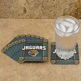 NFL Jacksonville Jaguars 8-Pack Absorbent PaperKraft Coasters