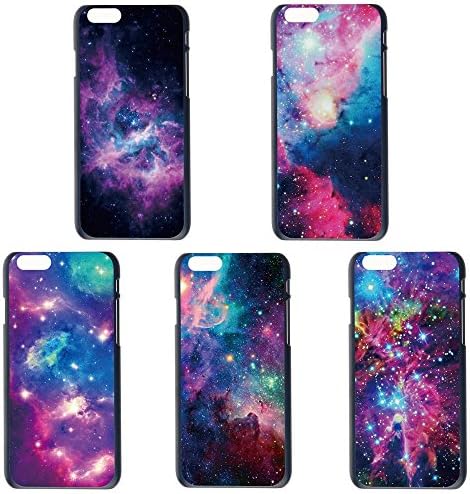 For iPhone 6 Case Cover,Lifemean Galaxy Design Novel Painted Pattern Slim Plastic Back Hard Case Cover with Gifts Pack (Galaxy 3)