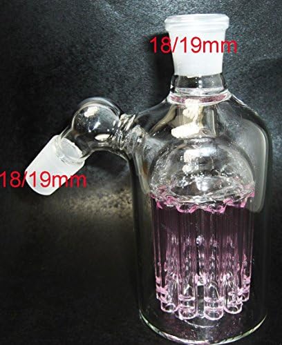 Glass Incense Ash Holder Burner Themed Usa Glass 11 Leg Pink 18mm