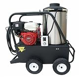 Cam Spray 3040QB Q Series Oil Fired Hot Water Pressure Washer - 3000psi