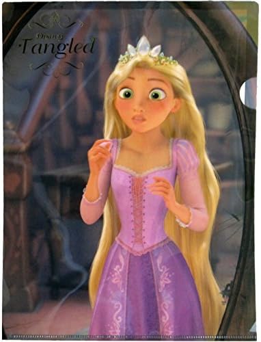 Delfino Stationary Disney 'e'hLM ART Rapunzel A4 Clear Folder DZ76363