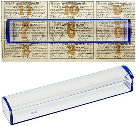 8" Box Magnifier for Reading, Documents - 3X Magnification