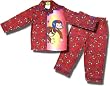Curious George "Touchdown!" Flannel Long sleeve, Long-leg Coat Style Pajamas in Red for boys - ON SALE Curious George "Touchdown!" Flannel Long sleeve, Long-leg Coat Style Pajamas in Red for boys - ON SALE