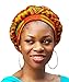 Kente African Print Ankara Modu Hat Pre-tied Head wrap