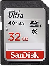 SanDisk Ultra 32GB Class 10 SDHC Memory Card Up to 40MB/s- SDSDUN-032G-G46 [Newest Version]