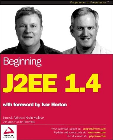 Image of: Beginning J2EE 1.4