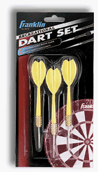 Franklin Recreational Steel Tip Brass Dart Set Picture