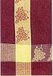 Waffle Weave 100% Cotton Cranberry Grapes Dishtowel 18" X 28" Set / 6