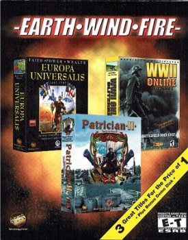 [Triple Play CD-ROM] Europa Universalis, WWII Online and Patrician II
