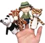 A Day at the Zoo Finger Puppets