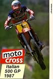Review Duke Video  / Motocross 500cc Grand Prix 1987 - Italy