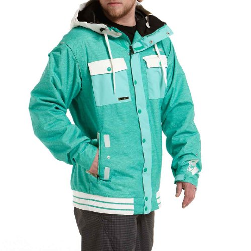 O\'Neill Herren Jacke PM FREEDOM SEB TOOTS, GREEN AOP, L, 150032-6900-L Preisvergleich