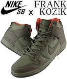 【NIKE】×【FRANK KOZIK】DUNK HIGH PREMIUM/ダンクハイカットスニーカー/カーキ-オレンジ