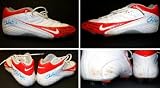 Chris Leak Florida Gators Autographed/Hand Signed Game Used/ Game worn Shoes from the 2006 Champions