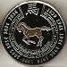 Black year of the Horse Poker Weight