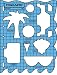 Fiskars Vacation Shape Template