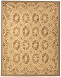 IMAGE OF Due Process Aubusson Bayonne Cream 10' X 14' Area Rug