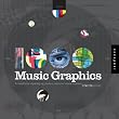 1,000 Music Graphics: A compilation of packaging, posters, and other sound solutions (1000 Series)