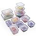 Elaine'Store Plastic Airtight Food Container (Set of 12)