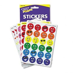 Trend T83905 Trend Stinky Stickers Variety Pack, Smiles & Stars, 648/pack